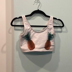 Pineapple bathing suit